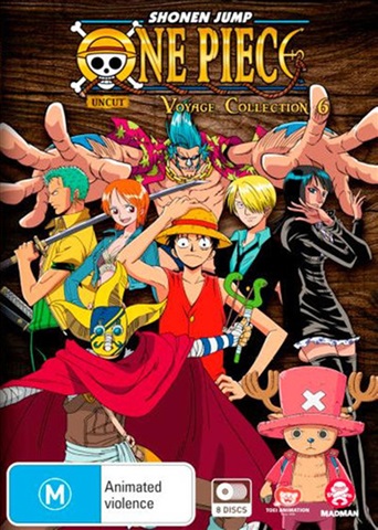 One Piece Voyage Collection 6 (Episodes 253-299) 8 DVD - CeX (AU